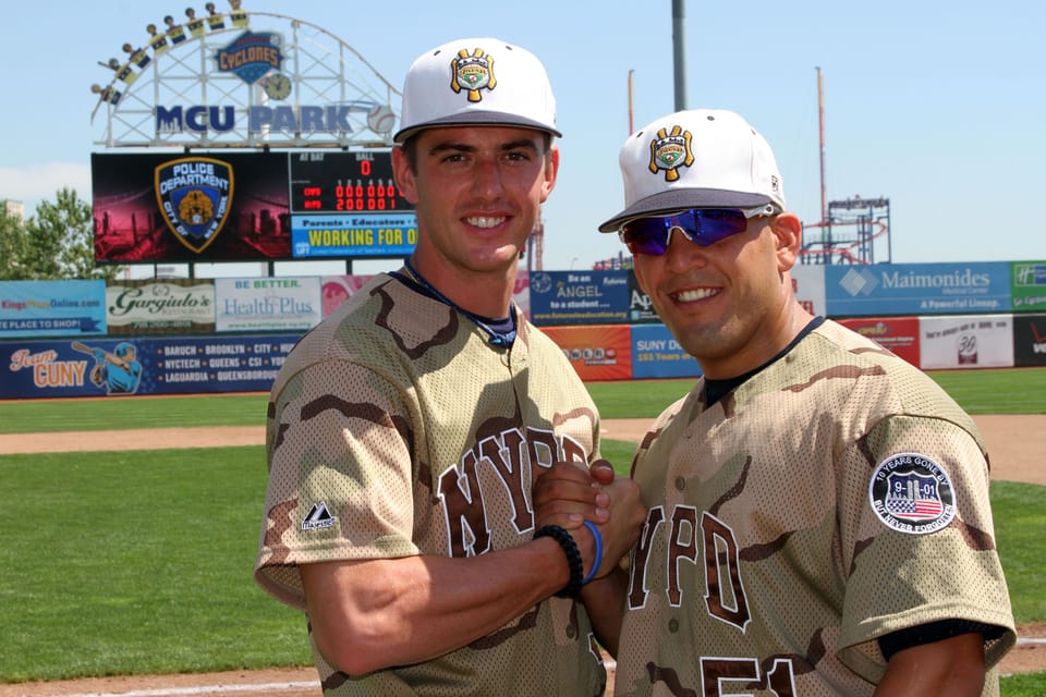 Charity Softball Game At MCU Park Benefits Families Of Fallen Officers