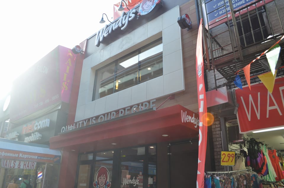 Wendy’s Opens On Brighton Beach Avenue