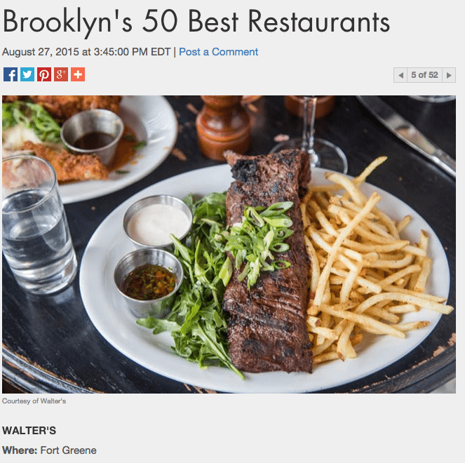 Fodor’s Travel Unveils First Brooklyn Edition; Includes Local Restaurants In “Best Of” List