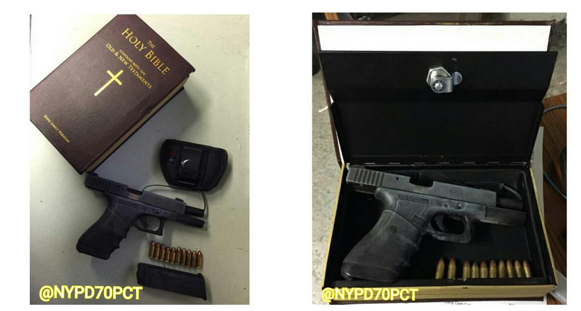 Three Arrested By Ocean Avenue & Dorchester Road After Police Find Loaded Gun & Bullets Inside Fake Bible