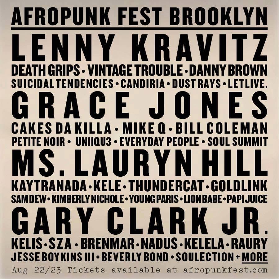 Afropunk Fest Lineup Will Include Lenny Kravitz, Thundercat, And Lauryn Hill