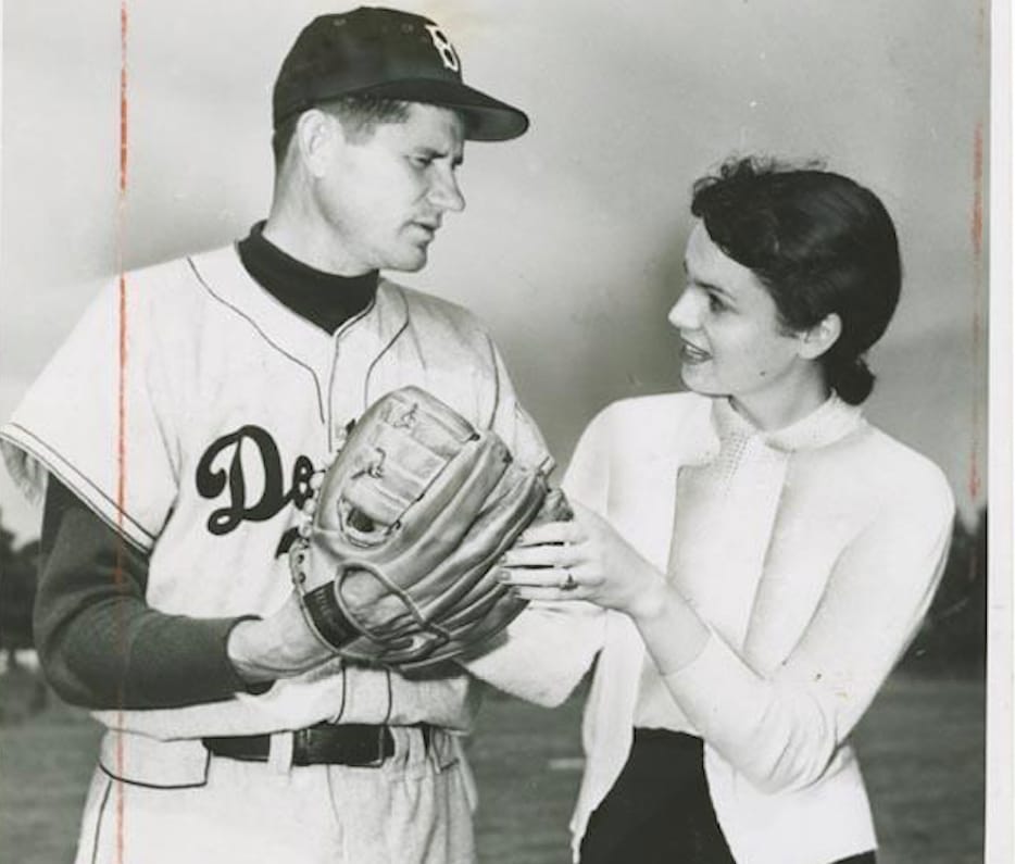 Flashback Friday: Brooklyn Dodgers’ Pitcher Preacher Roe Meets With Park Slope Fan