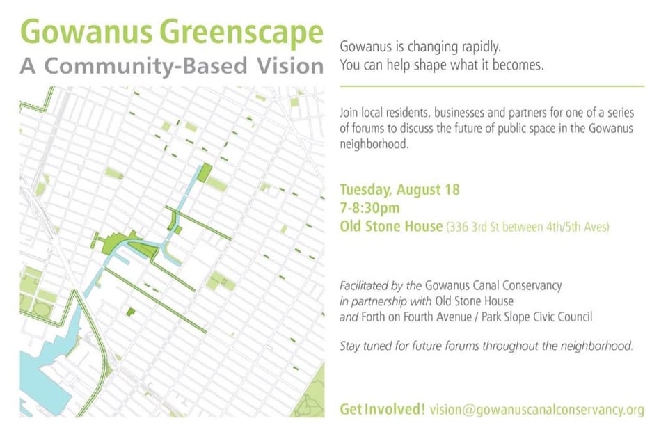 Discuss The Future Of Gowanus At Gowanus Canal Conservancy Meeting