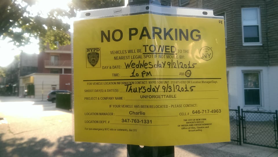 A&E Series ‘Unforgettable’ Filming on Fort Hamilton Parkway Thursday