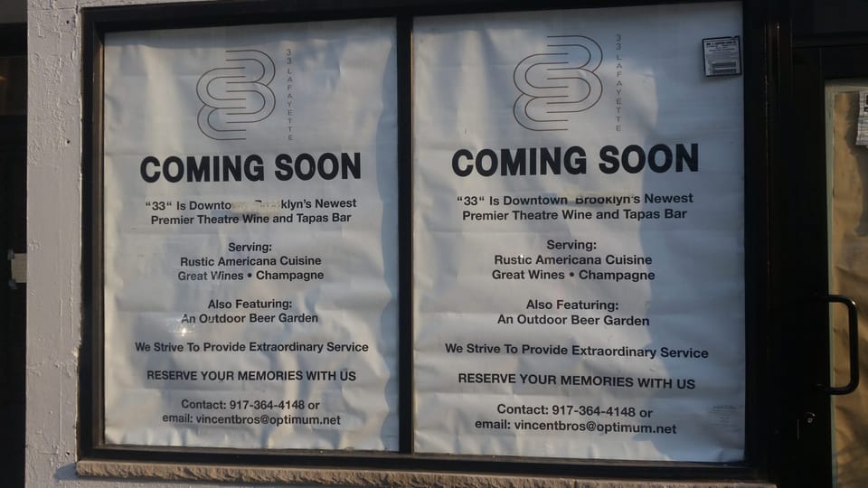 “33,” A New Wine And Tapas Bar, Is Coming To Former Dare Books Space