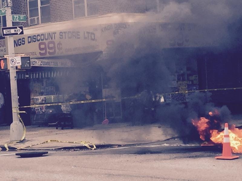 Fiery Manhole Explosion Rocks 20th Avenue [Photos]