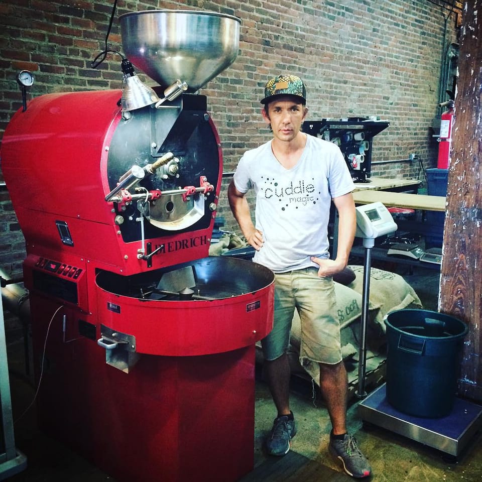 Coffee Mob’s Buck Berk Now Roasting His Own Coffee Beans