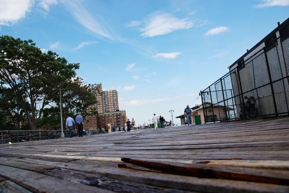 [Video] How Did Discarded Wood From The Riegelmann Boardwalk End Up In An Italian Art Fair?