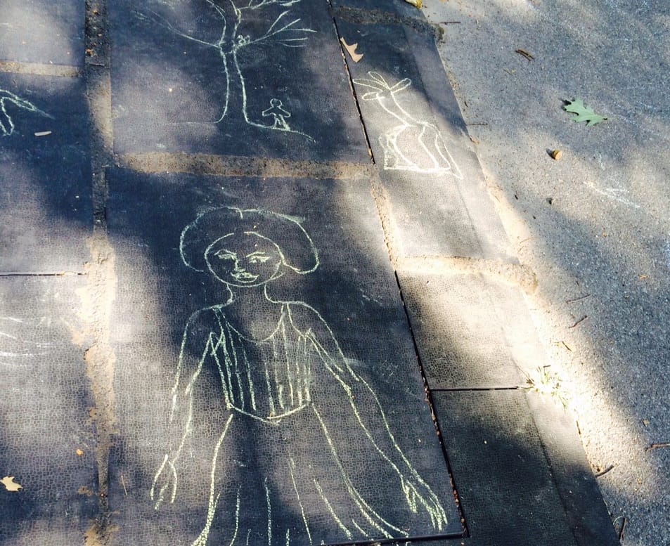 Photo Of The Day: Chalk Portraits