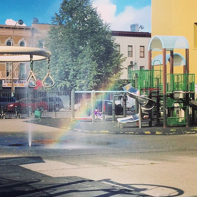 Photo Of The Day: Rainbow Sprinklers