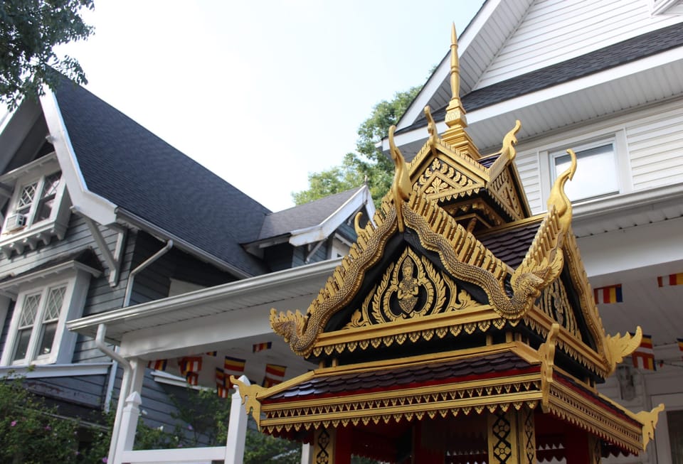 Neighbor Builds Pagoda For Watt Samakki Buddhist Temple