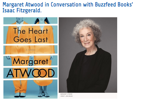 Heads Up, Bookworms: Margaret Atwood Will Be At St. Francis College This Friday