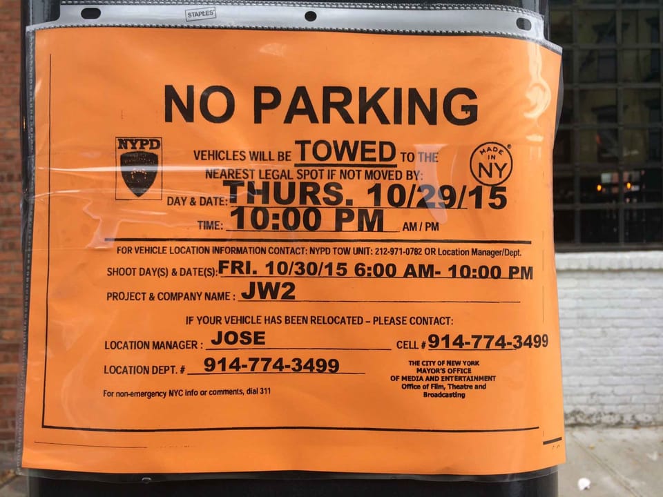 Keanu Reeves Is Filming On Friday, Which Is Nothing Neo To Bergen Street