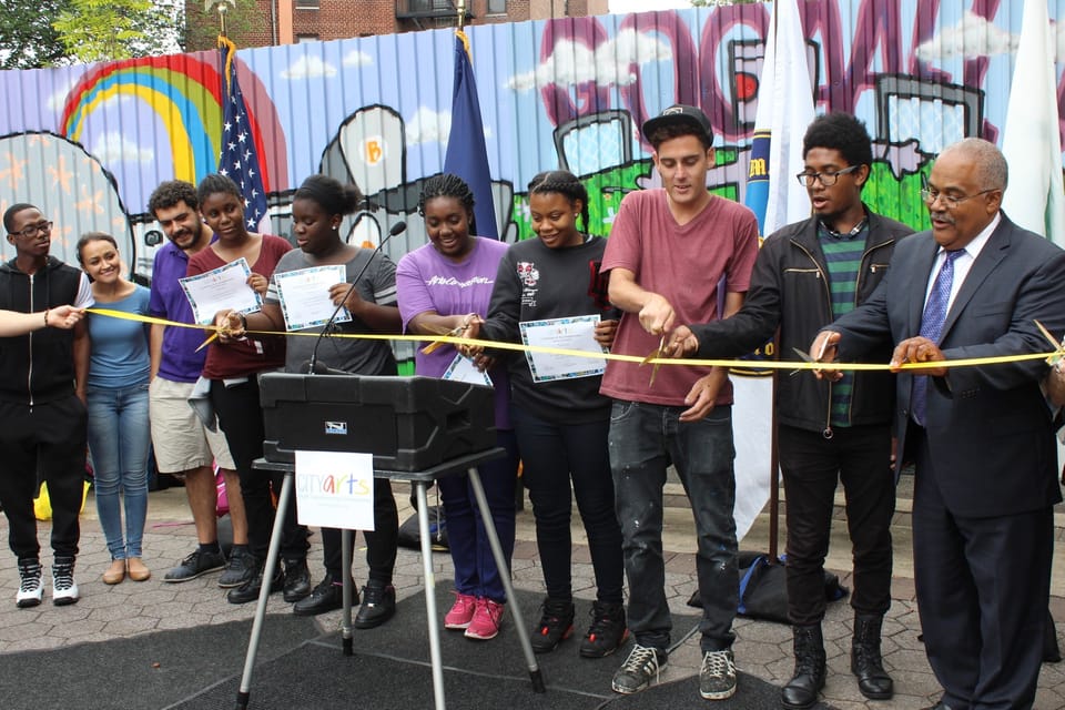 Community Leaders Officially Unveil Mural In Umma Park