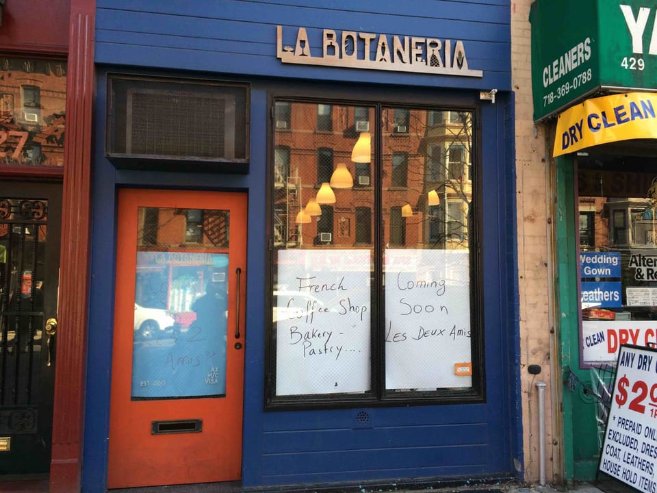 Months Later, La Botaneria Spot Looks To Be Shifting Continents