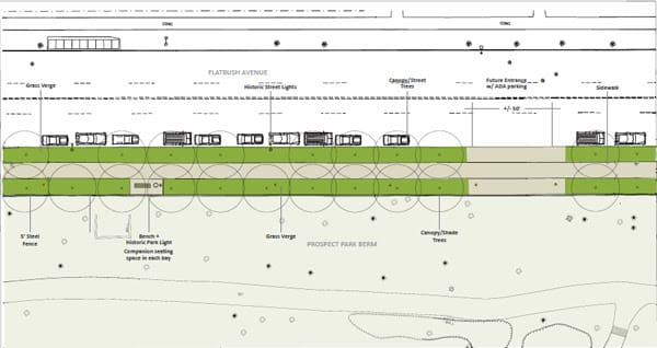 Officials Allocate $3.5 Million For Improvements to Prospect Park’s Flatbush Avenue Perimeter And Oriental Pavilion