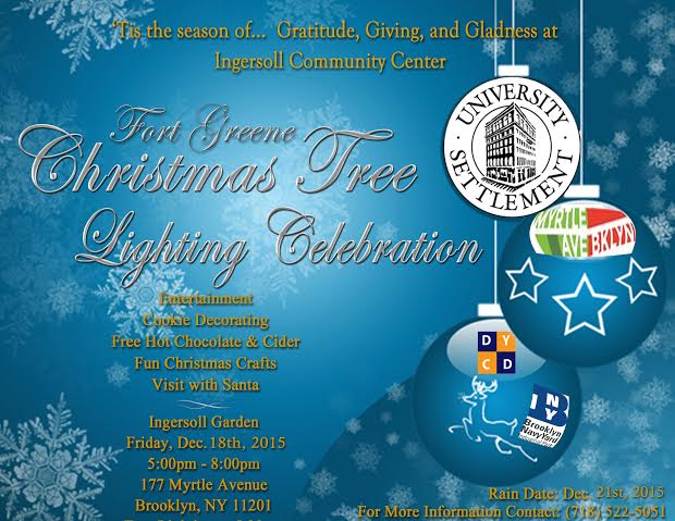 Things To Do This Week, Through December 18: Free Jazz Funk Dance Class, Ingersoll Tree Lighting, And 88th Precinct Community Council Meeting