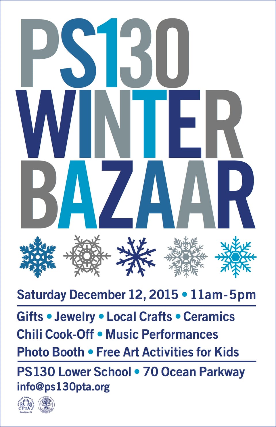 PS130’s Annual Winter Bazaar Is Saturday