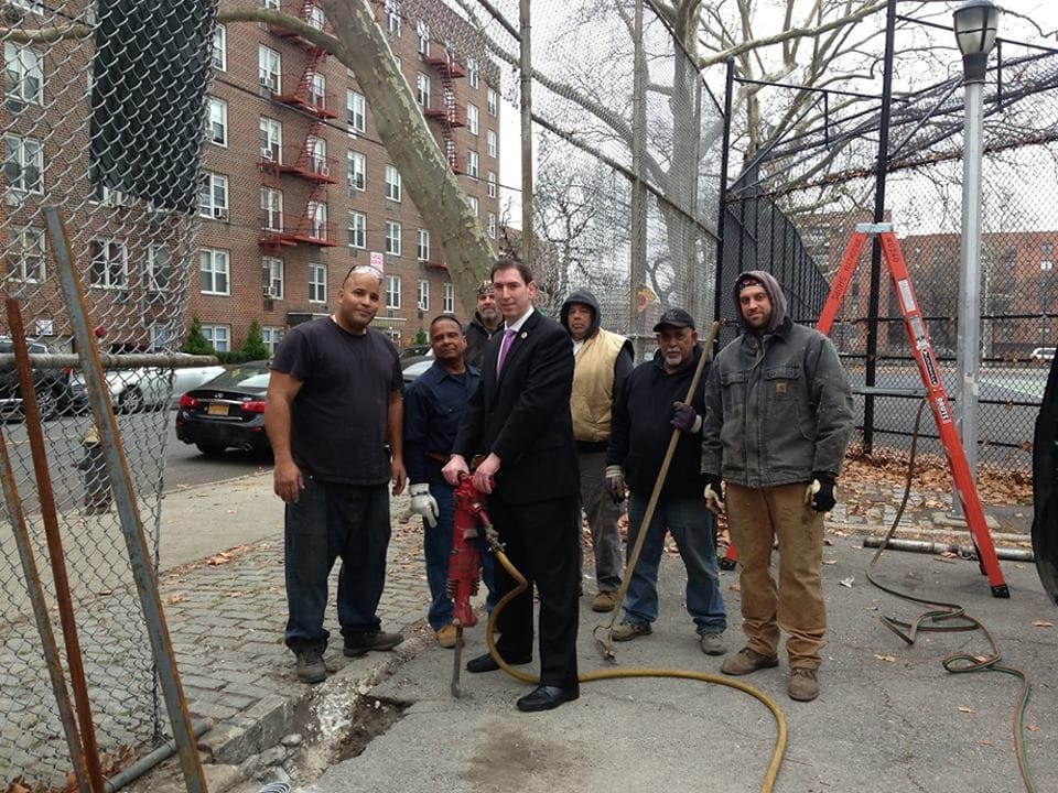 Parks Dept Installs Gate At Local Playground To Keep Out Drugs & Crime