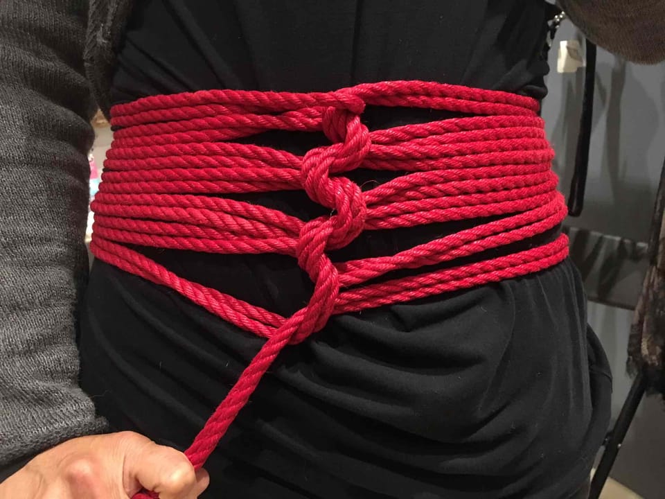 A Night Of Physical And Cerebral Rope Bondage At Sex-Positive Store Please (NSFW)