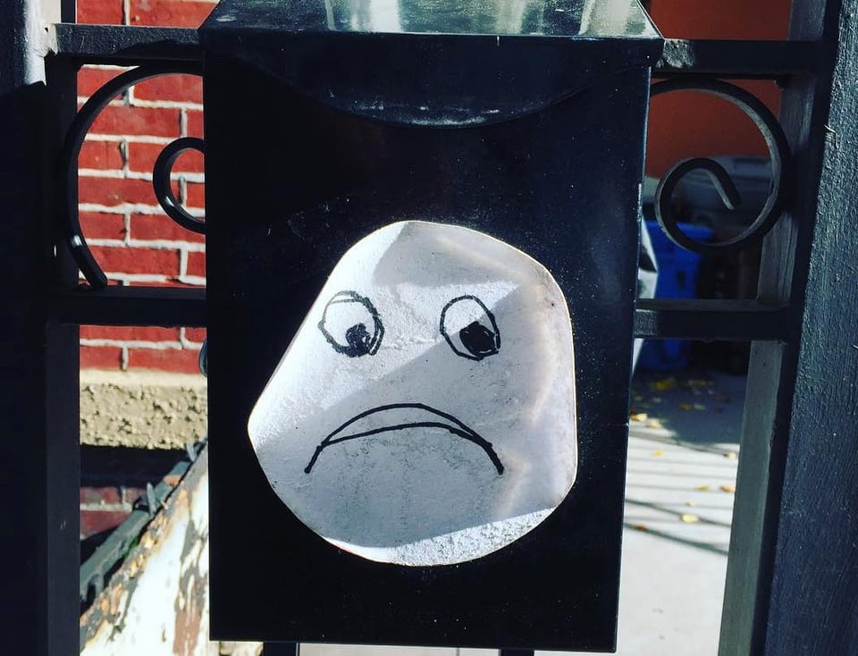 Photo Of The Day: Bummed Out Mailbox