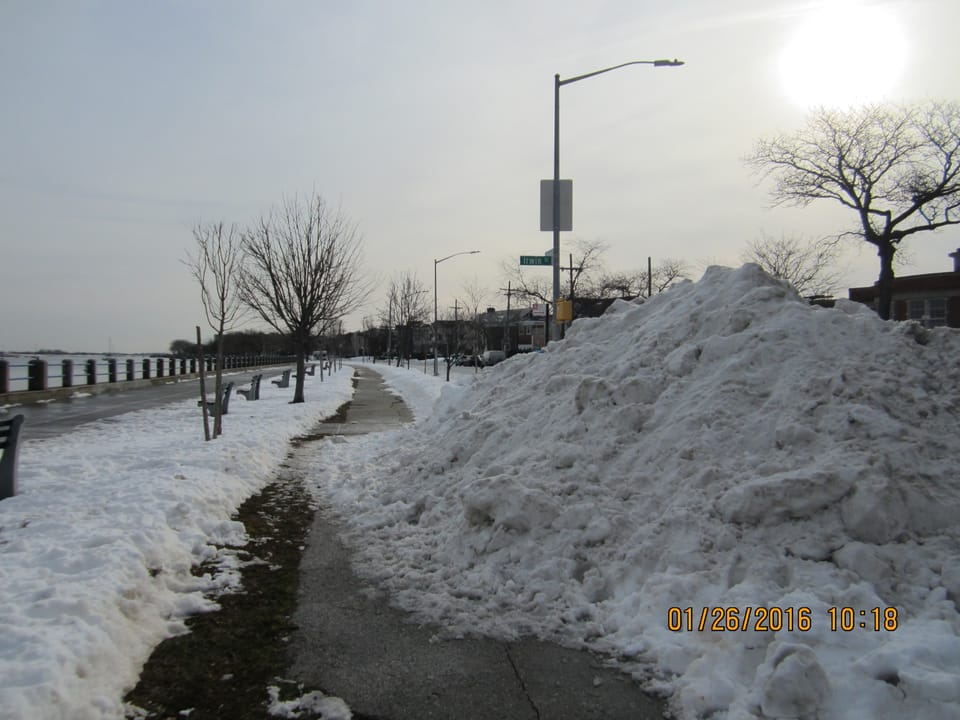 Neighbor Asks For Help Clearing Snow Mountain In Manhattan Beach