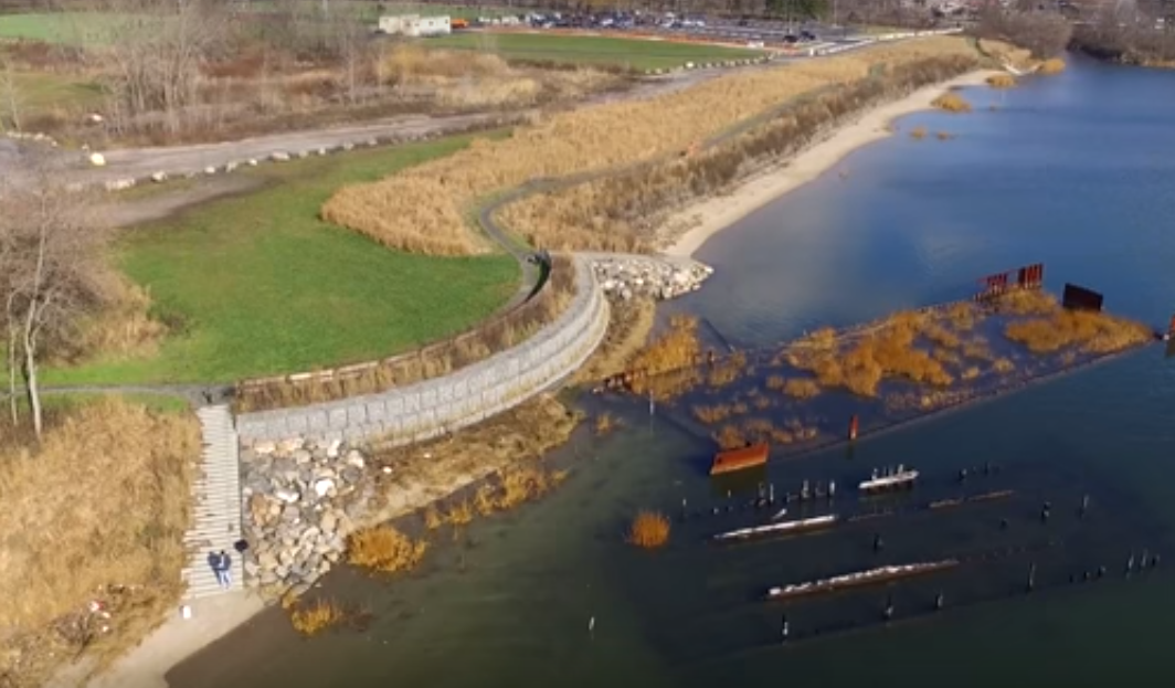 Watch: Drone Captures Breathtaking Aerial Footage Of Calvert Vaux Park