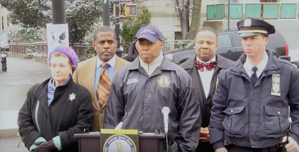 BP Eric Adams Offers Award To Nab Armed Suspect Preying On Elderly Women In Park Slope