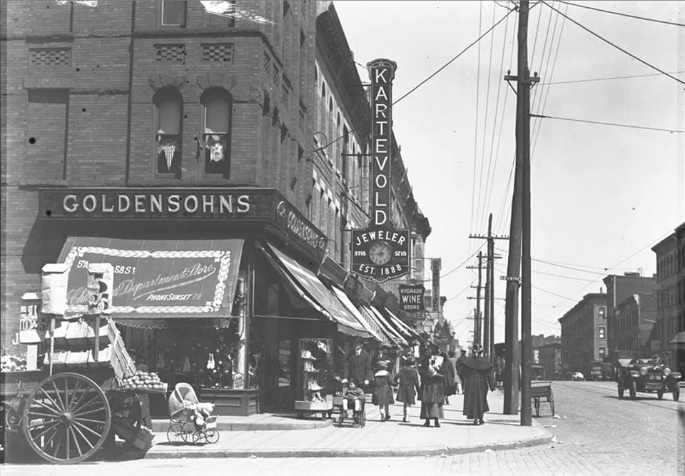 Flashback Friday: 58th Street And Fifth Avenue, Circa 1919