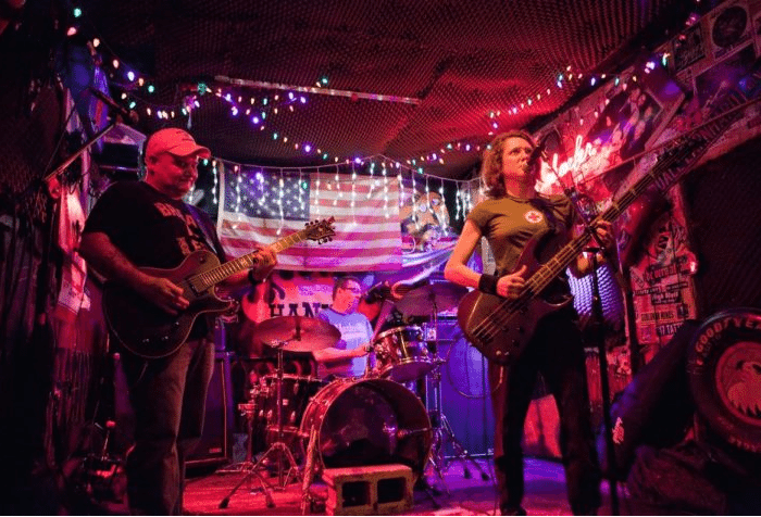 Concert Review: Punk Band Perp Walk Features NY1’s Roger Clark In Vivacious Trio