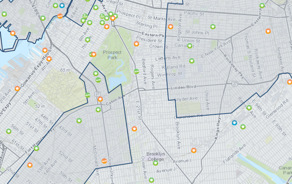 Map Of The Week: Solar Potential In Brooklyn