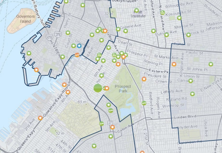 Map Of The Week: Solar Potential In Brooklyn