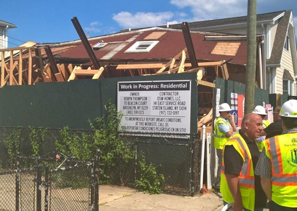 Build It Back Suspends Construction In Brooklyn After Gerritsen Home Collapses