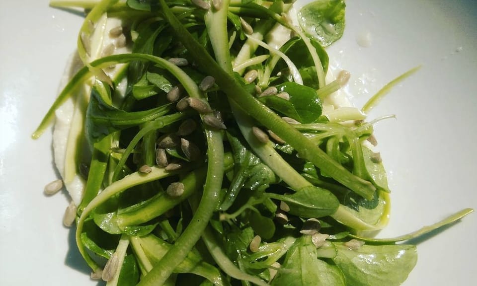 Greenmarket Recipe: Shaved Asparagus Salad (VIDEO)