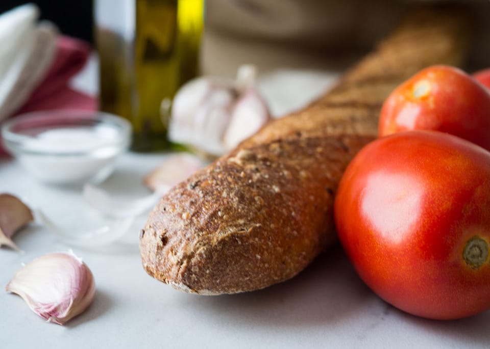 Greenmarket Recipe: Olive Oil, Garlic and Tomato Crostini