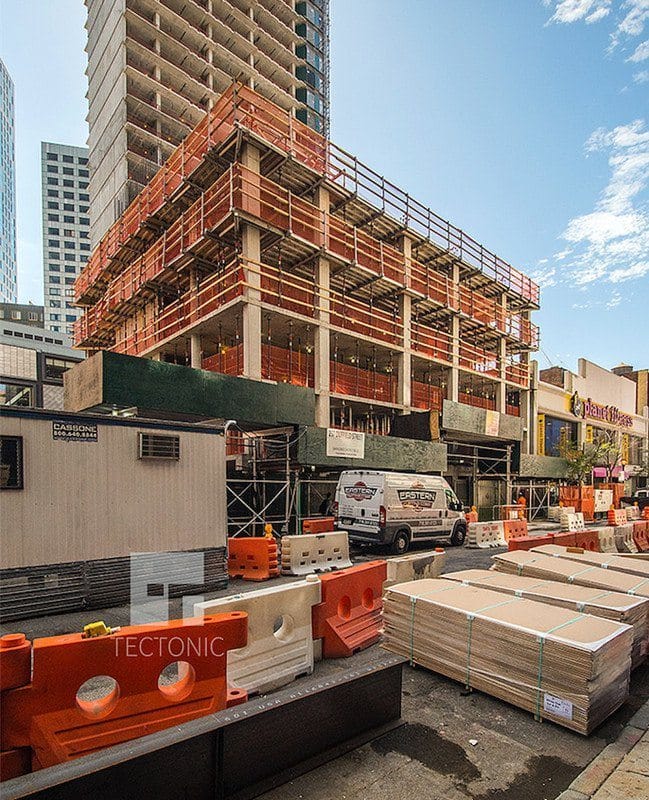 21-Story Mixed-Use Building Rises To Fifth Floor At 237 Duffield Street