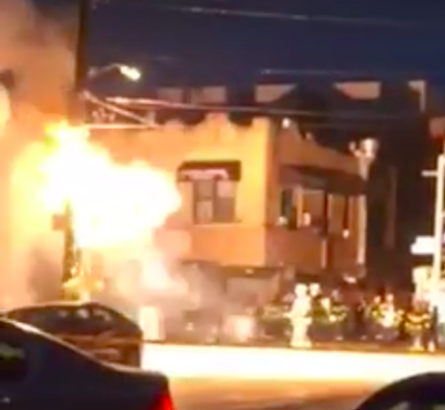 Watch Firefighters Battle Early Morning Electrical Blaze In Dyker Heights [Video]