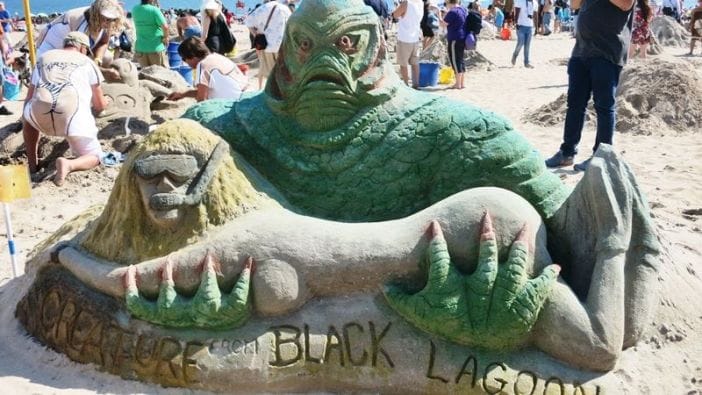 26th Annual Coney Island Sand Sculpting Competition Brought Sea Creatures To Shore