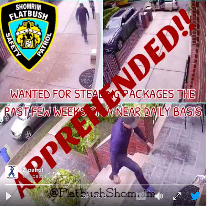 A Flatbush Package Thief Arrested In Queens Last Friday [Updated]