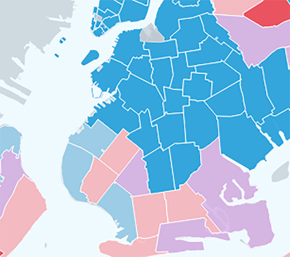 Slope And Gowanus Are Overwhelmingly ‘With Her’, Donation Stats Show