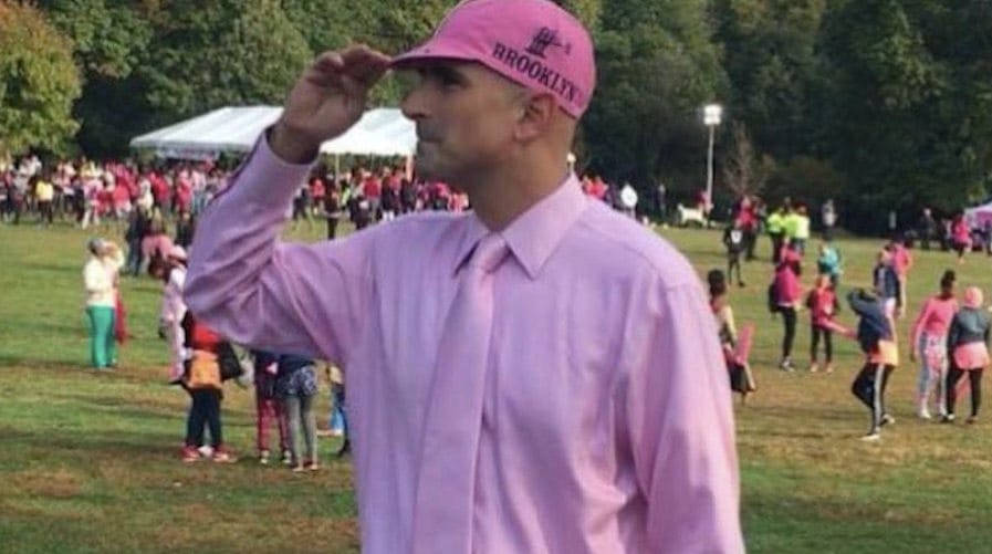 Park Slope 5th Avenue BID’s Mark Caserta Knows That Real Men Wear Pink