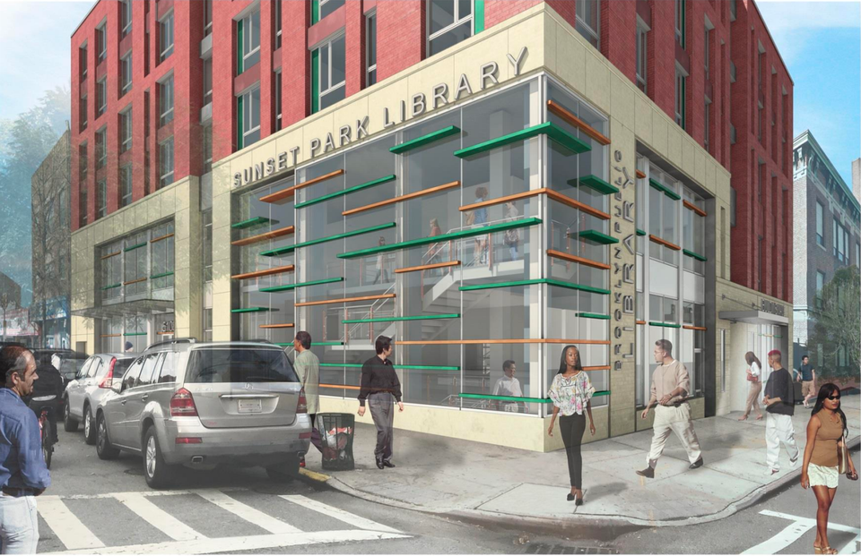 Sunset Park Library Redevelopment Gets Local Community Board Approval