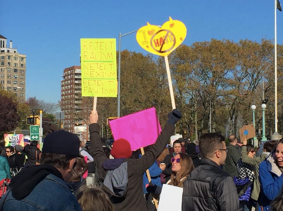 Brooklynites Support Love: Neighbors Unite To Show Love Trumps Hate