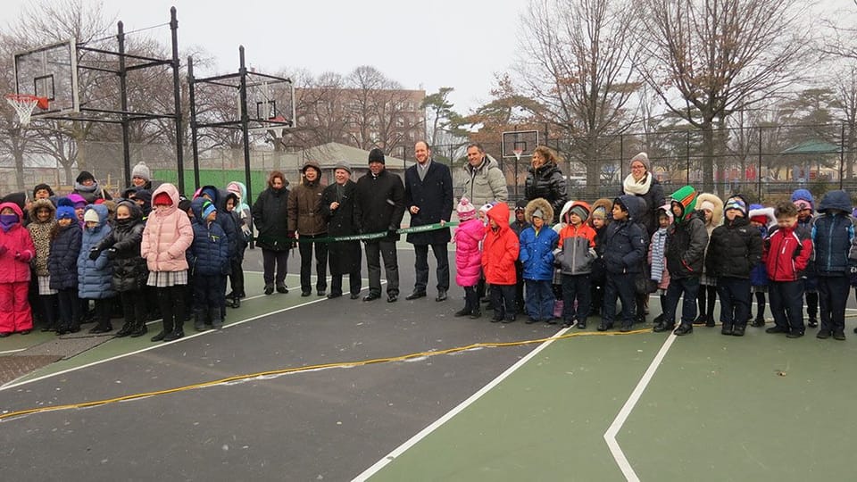 Seth Low Park Reopens, Pols Break Ground On New Soccer Fields