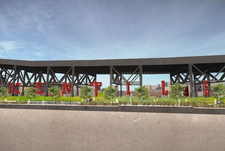 Iconic Kentile (Floors) Sign May Find Second Life In Redesigned Gowanus Playground