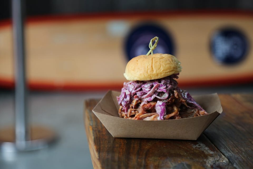 Icy Winter BBQ Blues? Pig Beach Burger In Gowanus Pops Up Indoors