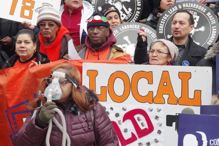 “NYCHA Is Making Me Sick!” Hundreds Chant At Rally Demanding Public Housing Improvements