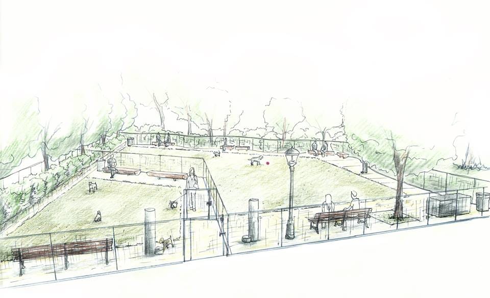 Kensington Dog Run Designs Take Shape!