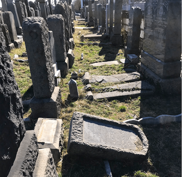 ‘Something’s Not Kosher’ Pols Argue NYPD’s Determination In Gravestone Toppling