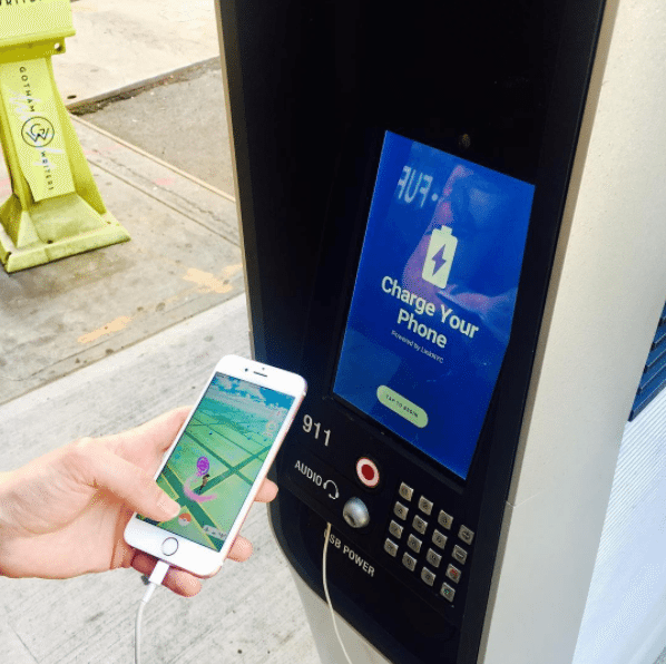 New Free Wi-Fi/Phone Charging Kiosks Activated Along Fifth Ave